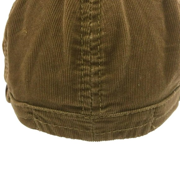 Baby Gap Toddler Retro Newsboy Cabbie Cap Hat M/L 4-5 Years Brown Corduroy 100% - Picture 7 of 12